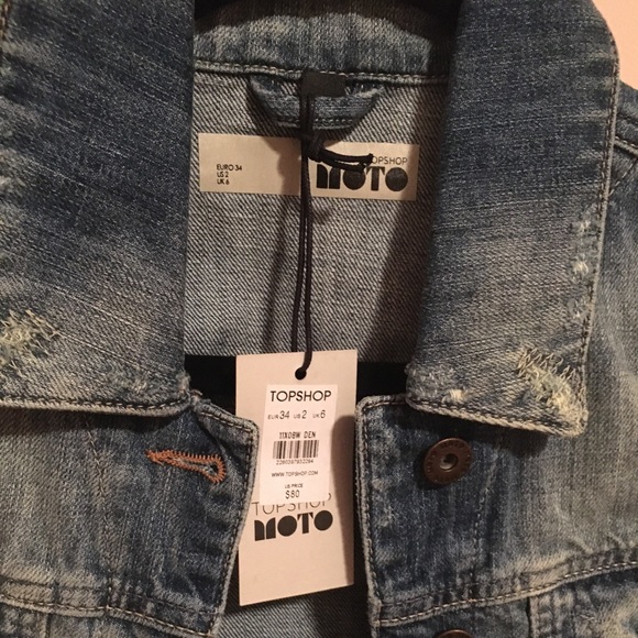 Cropped Denim Jacket - Picture 4 of 4